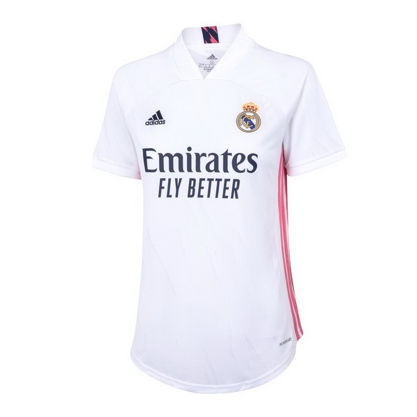 Camiseta Real Madrid Primera equipo Mujer 2020-21 Blanco